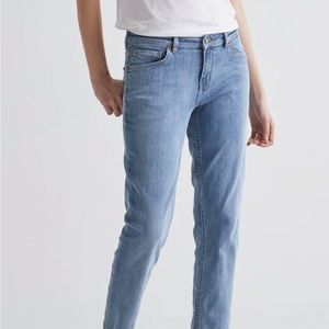 DUER Performance Denim Girlfriend - Modern Bleach Raw